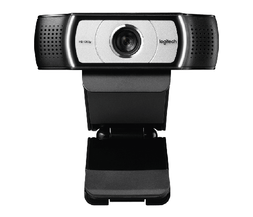 Logitech UC FHD Webcam C930e with 2 Omni-directional Mics (90° view - 4x zoom)